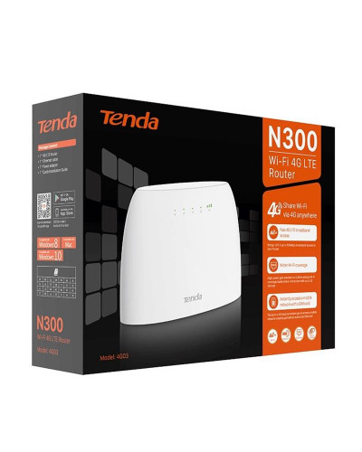 Бездротовий 3G/4G маршрутизатор Tenda 4G03