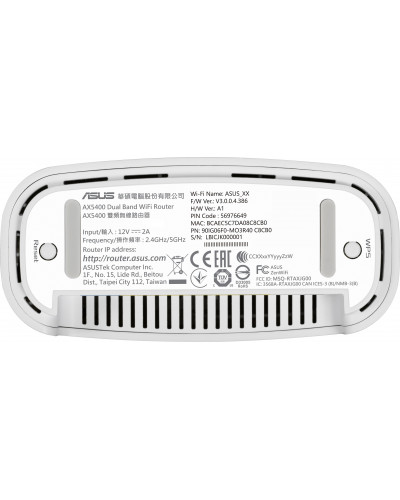 Бездротовий маршрутизатор Asus ZenWiFi XD6 2PK White (XD6-2PK-WHITE)