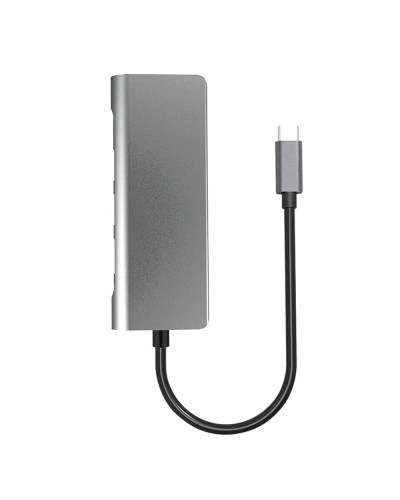 Док-станція ProLogix (PR-WUC-105B) 7 in 1 USB3.1 Type C to HDMI+2*USB3.0+PD+Lan+TF+SD