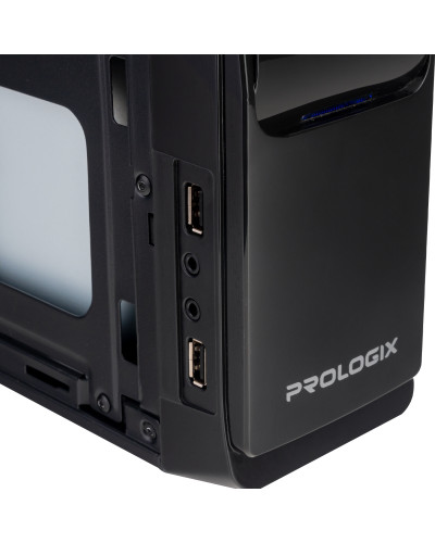 Корпус Prologix E100 Slim 400W Black