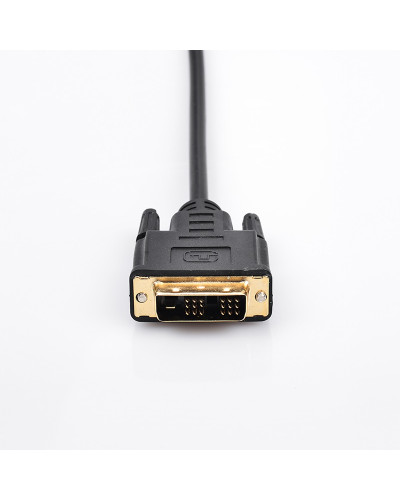Кабель Prologix Premium HDMI - DVI V 1.3 (M/M), Single Link, 18+1, 0.5 м, Black (PR-HDMI-DVI-P-01-30-05m)