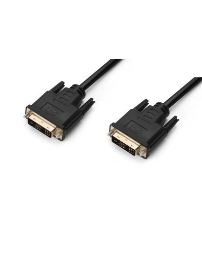 Кабель Prologix DVI - DVI (M/M), Single link,18+1, 3 м, Black (PR-DVI-DVI-P-05-28-3m)