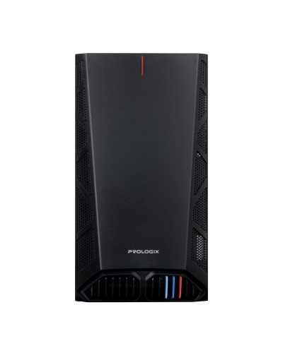 Корпус Prologix E112 Black Tempered Glass