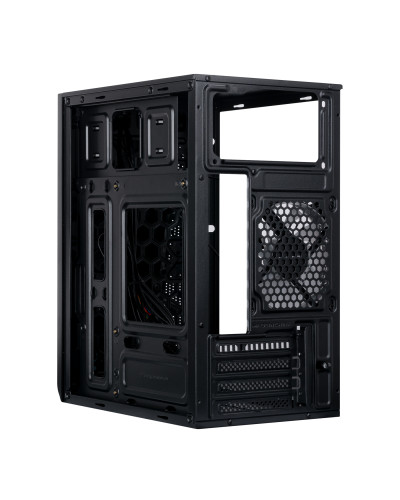 Корпус Prologix E112 Black Tempered Glass