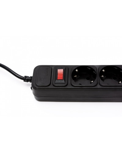 Фільтр живлення ProLogix (PRS-050P5-30B) 5 розеток, 3 м, чорний
