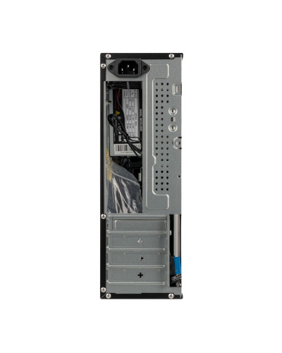 Корпус Prologix E106 Slim Black Door 400W
