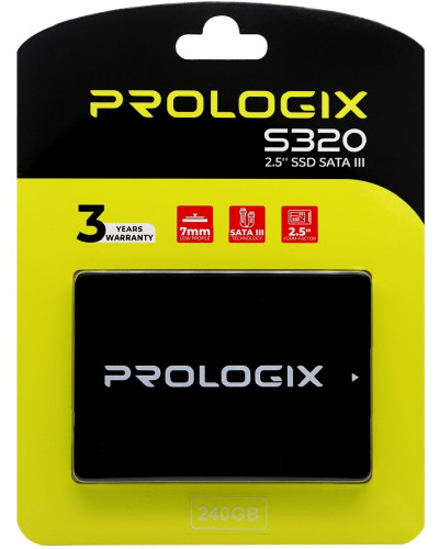 Накопичувач SSD 240GB Prologix S320 2.5" SATAIII TLC (PRO240GS320)