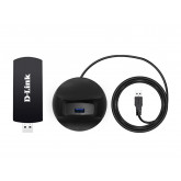 Бездротовий адаптер D-Link DWA-192 802.11ac, USB