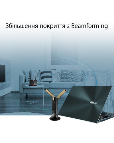 Бездротовий адаптер Asus USB-AX56