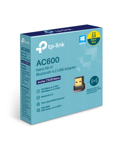 Бездротовий адаптер TP-Link Archer T2UB Nano