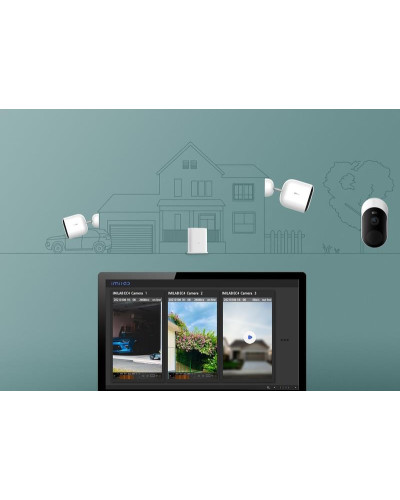 IP камера Xiaomi iMiLab EC4 Set Outdoor Security Camera+Gateway (CMSXJ31A)_