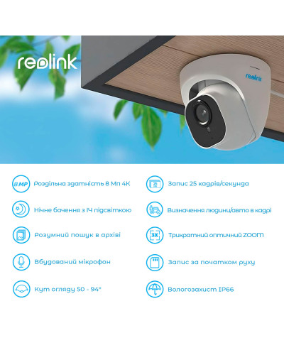 IP камера Reolink RLC-822A