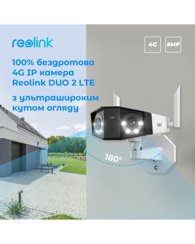 IP камера Reolink Duo 2 LTE