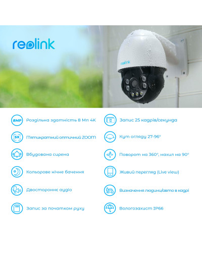 IP камера Reolink RLC-823A