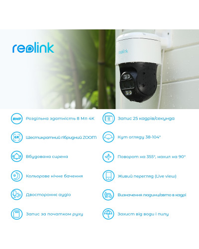 IP камера Reolink TrackMix PoE