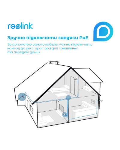 Комплект відеоспостереження Reolink RLK16-800D8