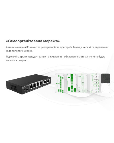 Комутатор Ruijie Reyee RG-ES206GC-P