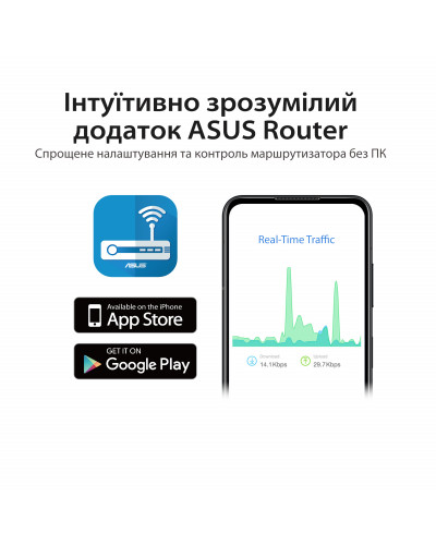 Бездротовий маршрутизатор Asus RT-AX57