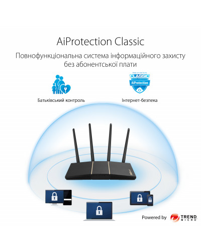 Бездротовий маршрутизатор Asus RT-AX57