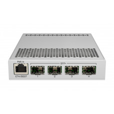 Комутатор MikroTik CRS305-1G-4S+IN (1x1GE, 4xSFP+, Dual PSU, L3)