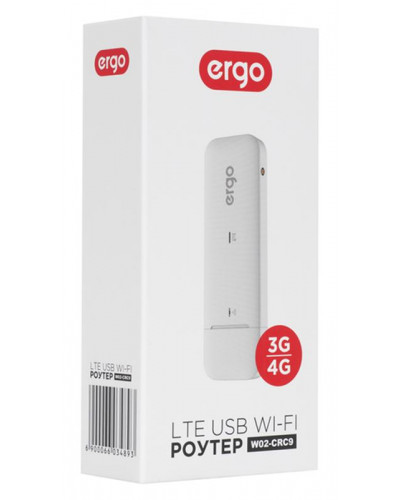 3G/4G USB Модем Ergo W02-CRC9 White