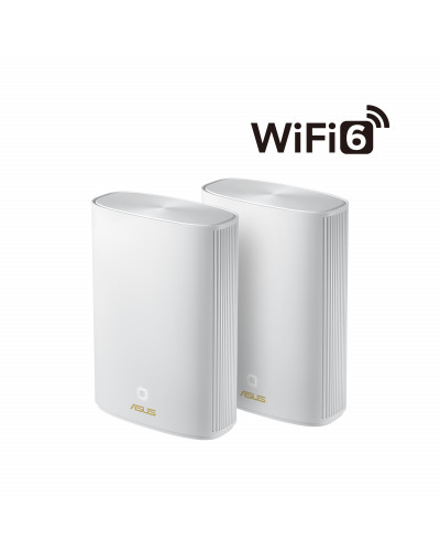 Бездротовий маршрутизатор Asus ZenWiFi AX Hybrid (XP4) 2PK White