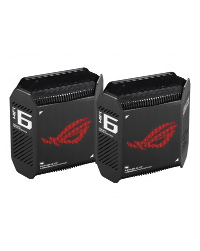 Бездротовий маршрутизатор Asus ROG Rapture Gaming Mesh System GT6 (2PK black)