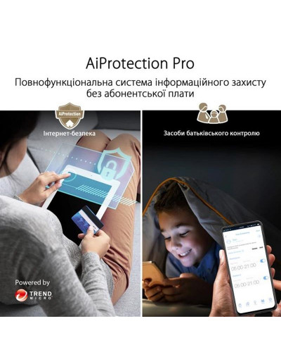 Бездротовий маршрутизатор Asus ZenWiFi XT9 White 1pk (XT9-W-1-PK/90IG0740-MO3B60)