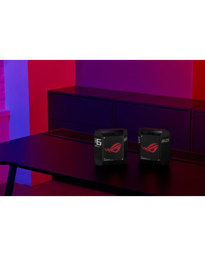 Бездротовий маршрутизатор Asus ROG Rapture Gaming Mesh System GT6 (2PK black)