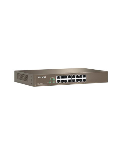Комутатор TENDA TEF1016D 16port 10/100, некерований, мет.корпус