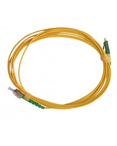 Патчкорд Abee LC/APC-FC/APC simplex, G657A, 2.0mm, 3m