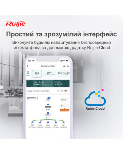 Маршрутизатор Ruijie Reyee RG-EG210G-E
