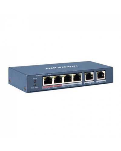 Комутатор Hikvision DS-3E0106P-E/M