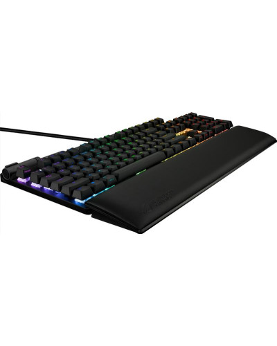 Клавiатура Asus ROG Strix Flare II LED 104key NX Red US Black/Grey (90MP02D6-BKUA01)