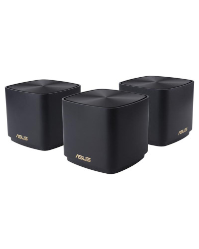 Wi-Fi Mesh система Asus ZenWiFi XD4 Plus 3pk Black (90IG07M0-MO3C50)
