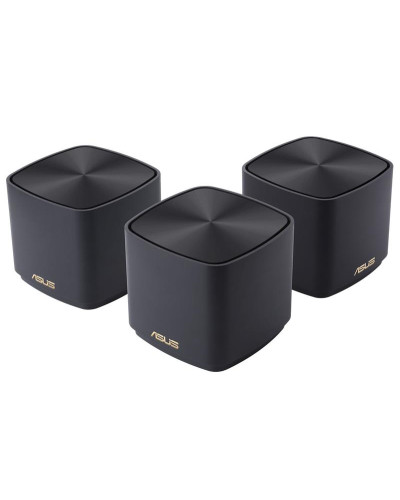 Wi-Fi Mesh система Asus ZenWiFi XD4 Plus 3pk Black (90IG07M0-MO3C50)