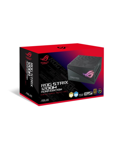 Блок живлення Asus ROG Strix PCIE5 1200W Gold Aura Edition (90YE00P0-B0NA00)