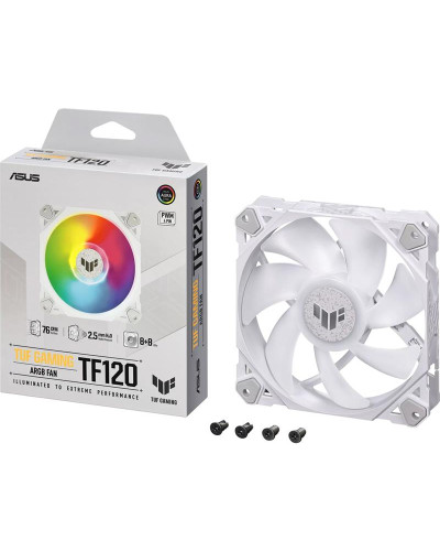 Вентилятор Asus TUF Gaming TF120 ARGB White Edition (90DA0033-B09000)