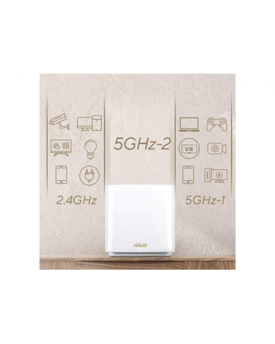 Wi-Fi Mesh система Asus ZenWiFi XT9 Black 2pk (90IG0740-MO3B30)