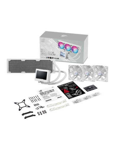 Система водяного охолодження Asus ROG Ryujin III 360 ARGB White Edition (90RC00L2-M0UAY0)