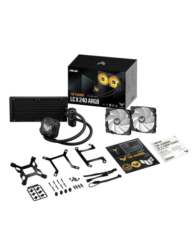 Система водяного охолодження Asus TUF Gaming LC II 240 ARGB (90RC00U1-M0UAY0)