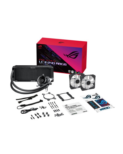 Система водяного охолодження Asus ROG Strix LC II 240 ARGB (90RC00E1-M0UAY1)