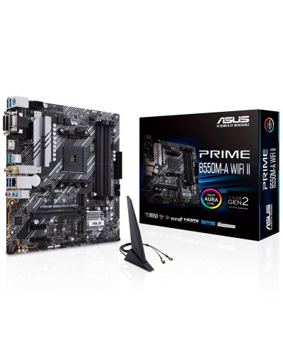 Материнська плата Asus Prime B550M-A WiFi II Socket AM4