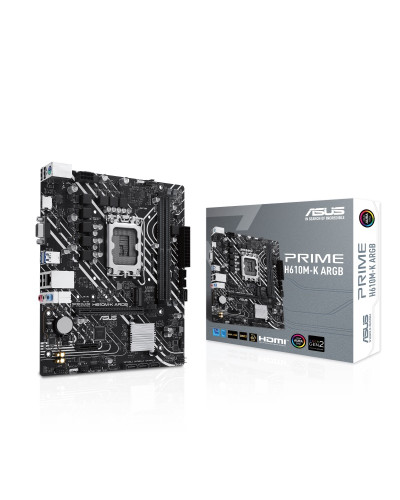 Материнська плата Asus Prime H610M-K ARGB Socket 1700