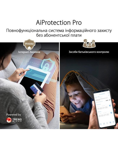 Wi-Fi Mesh система Asus ZenWiFi XT9 White 2pk (90IG0740-MO3B40)