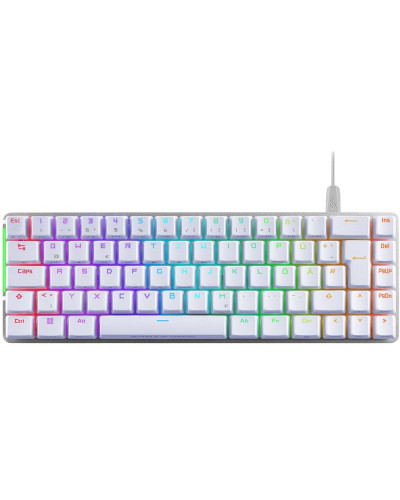 Клавiатура Asus ROG Falchion Ace LED 68key NX RD White (90MP0346-BKUA11)
