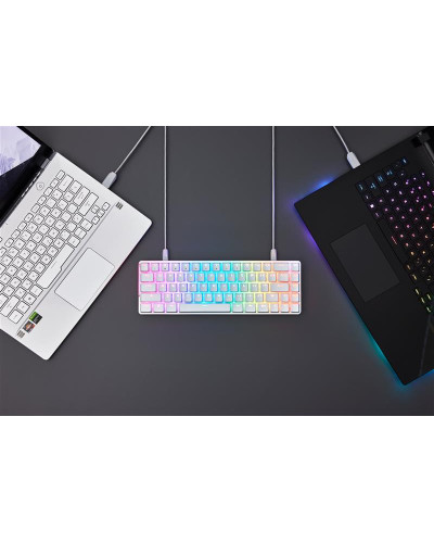 Клавiатура Asus ROG Falchion Ace LED 68key NX RD White (90MP0346-BKUA11)