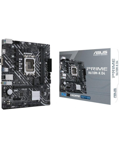 Материнська плата Asus Prime H610M-K D4 Socket 1700