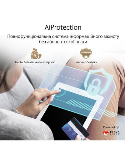 Wi-Fi Mesh система Asus ZenWiFi XD4 Plus 1pk White (90IG07M0-MO3C00)