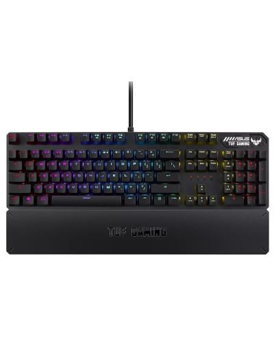 Клавiатура Asus TUF Gaming K3 RGB 104key Kailh BN UA Black (90MP01Q1-BKMA00)
